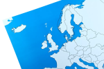 Moyo Montessori Moyo Montessori Kontrolní mapa - Evropa Nová - bez popisků