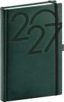 NOTIQUE Ajax 2027 zelená / Denní diář / 15 × 21 cm