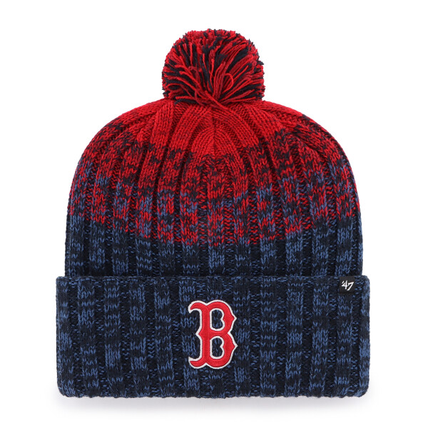47 Brand Pánská zimní čepice Boston Red Sox MLB Cascade ’47 CUFF KNIT Navy