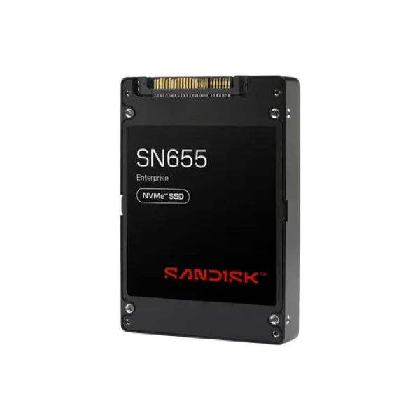 Western Digital Ultrastar DC SN655 7.68TB / SSD / U.3 15mm / NVMe Gen4 / R: 6800 MBps / W: 2000 MBps / 1 DWPD (0TS2462)