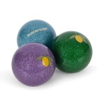 Konges Sløjd Třpytivý hopík Blue – set 3 ks, multi barva, plast