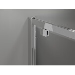 MEXEN/S - Exo sprchový kout dveře křídlové 85 x 80, transparent, chrom 8181-085-080-01-00