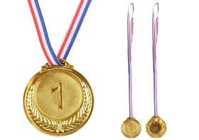 Mamido Zlatá medaile za první místo zinková 6,5 cm