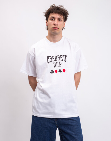 Tričko Carhartt WIP S/S Deck T-Shirt White