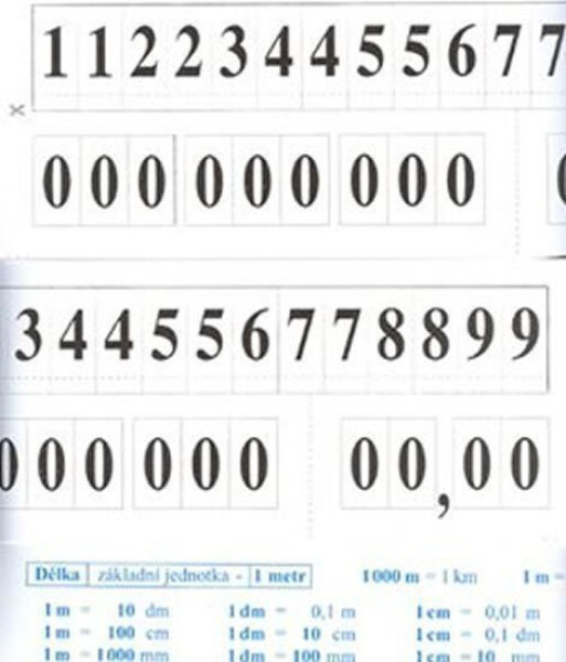 Hra pro tvoření a čtení čísel