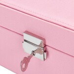 Verk Elegantní šperkovnice a organizér na bižuterii - růžová