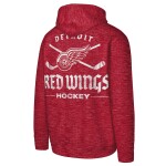 Outerstuff Dětská mikina Detroit Red Wings NHL Power Up Ultra Fleece Velikost: Dětské M (136 – 152)