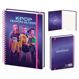 K-pop Demon Hunters blok A4 (Huntrix) DPL10 - Pyramid