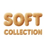 Plyšová kočka šedá sedící 23 cm, ECO-FRIENDLY SOFT