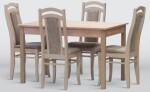 STIMA Jídelní set Family rs-Aida VARIANTA PROVEDENÍ: stůl (d/š/v) 140 x 80 x 77 cm + 4 židle