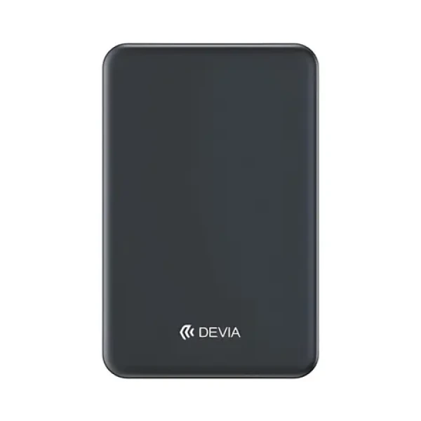Devia Ultra13 černá / Powerbanka / 5000 mAh / PD 22.5W / magnetické uchycení (6942297147508)