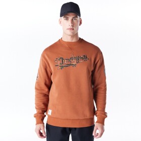 New Era Pánská mikina Los Angeles Dodgers MLB Tartan Infill Crewneck Sweater Velikost: XL