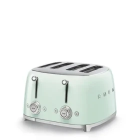 Smeg TSF03PGEU zelená / Topinkovač / 2000 W / 4 sloty / 4 topinky / 6 stupňů opečení (TSF03PGEU)