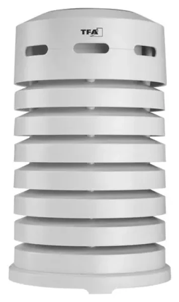 TFA 98.1111.02 / Radiační štít / aktivní / solární panel / ventilátor