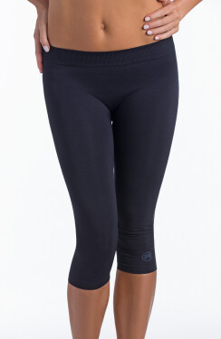 Dámské sportovní legíny 3/4 donna active-fit Barva: Černá, Velikost M/L