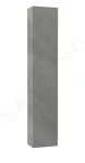 Kielle Meara - Vysoká skříňka závěsná, 25x16x130 cm, beton 50226015