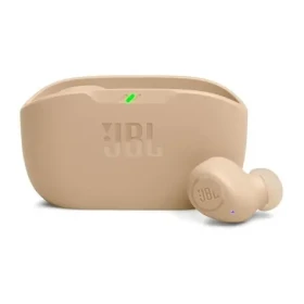 JBL Wave Buds béžová / Bezdrátová sluchátka / mikrofon / BT 5.2 / IPX2 (JBLWBUDSBEG)