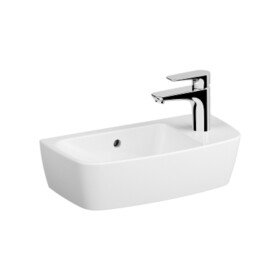 Umyvadlo na desku VitrA Shift 50x25 cm otvor pro baterii vpravo 7070-003-0921 7070-003-0921