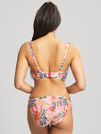 Swimwear Paradise Bandeau Bikini pink tropical SW1633 75GG