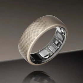 Amazfit Helio Ring vel. 8 titanová / Chytrý prsten / titan / Bluetooth (W2321GL1N)