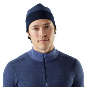 Unisex merino čepice SMARTWOOL Thermal Merino Reversible Cuffed Beanie, Nightfall/Deep Navy univerzální