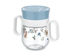Little Dutch Hrnek trénovací 360° 200 ml Forest Friends modrá / od 6 měsíců (108018065408LD)