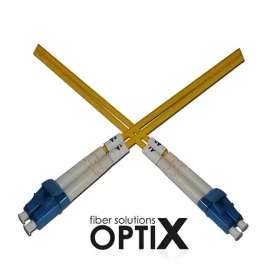 OPTIX LC/UPC-LC/UPC / Optický patch cord / 09/125 / 1,5 m / G.657A (859558103011)