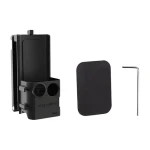Sunnylife 761V2 černá / Magnetický držák / pro DJI Osmo Pocket 3 / 6 magnetů / 1/4" závit (761V2-D)