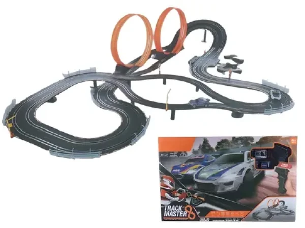 Autodráha se dvěma smyčkami