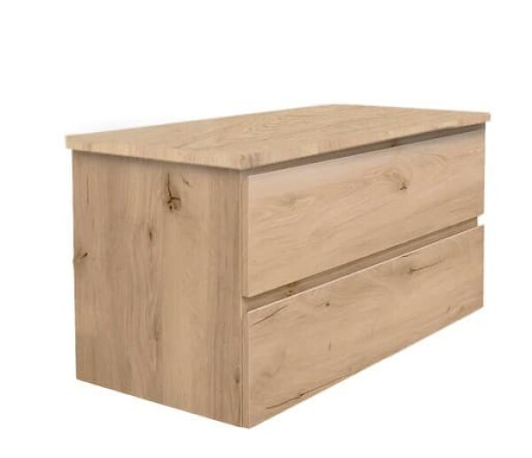 Koupelnová skříňka s dubovou krycí deskou SAT B-Way dub mat BWAY2100OAKDESK BWAY2100OAKDESK