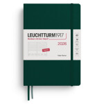 Daily Planner 2026 Medium (A5) Forest Green