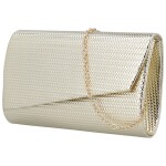 Módní dámské psaníčko Michelle Moon Astra, zlaté