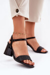 Sandály na podpatku model 213017 Step in style 40