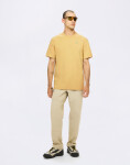 Tričko Klättermusen Root Logo SS Tee M's 390 Straw
