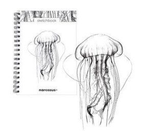 Skicovací spirálový notes B5 - Medúza