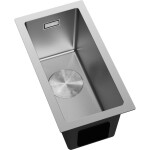 MEXEN - Trixo ocelový dřez 1-bowl 230 x 440 mm, nerez 6411221000-01
