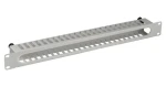 EFB šedá / Vyvazovací panel / 19" / 1U / RAL7035 / s krytem (699999N.1)