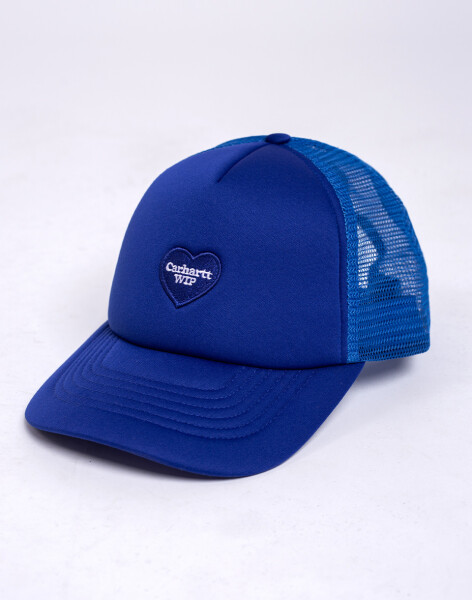 Carhartt WIP Heart Patch Trucker Cap Wolfsbane
