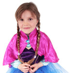 Dětský kostým princezna zimní království Anička DELUXE, vel. M, e-obal