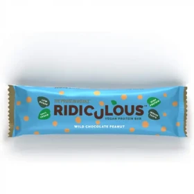 Ridiculous Vegan Protein Bar - The Protein Works (čokoláda arašídy, 47 g) (49204-2-47g-chocolatepeanut)
