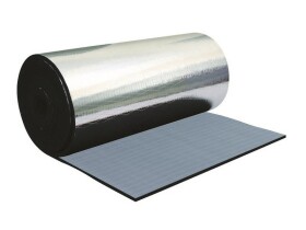 Samolepící kaučuková izolace s hliníkovou laminací - 19mm x 1500mm - 0,75 m