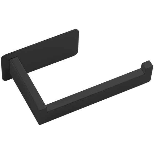 CERANO Samolepící držák toaletního papíru Lago - černá matná