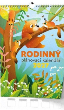 Nástěnný kalendář Rodinný plánovací kalendář A3
