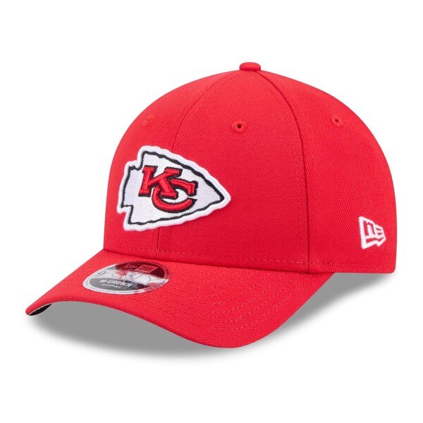 New Era Pánská kšiltovka Kansas City Chiefs NFL Team Logo 9FORTY M-Crown Snapback - Červená