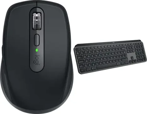 Logitech MX Anywhere 3S + MX Keys S grafitová / Sada myš + klávesnice / bezdrátová / US layout