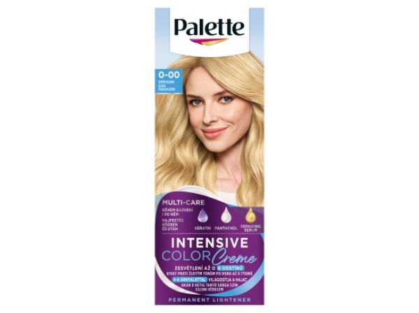 Palette Intensive Color Creme barva na vlasy Super blond 0-00