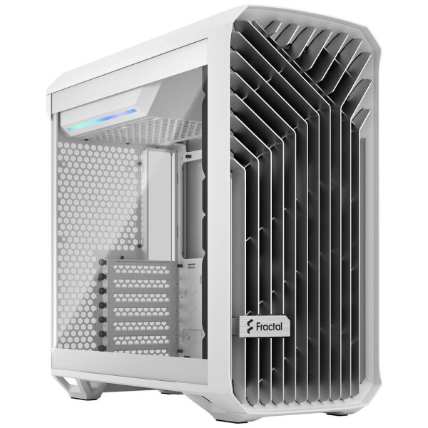 Fractal Design Torrent Compact White TG Clear Tint bílá / E-ATX / 1x USB 3.1 Type C + 2x USB 3.0 / bez zdroje (FD-C-TOR1C-03)