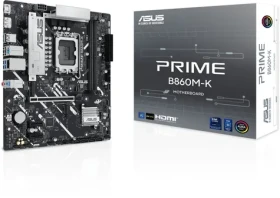 ASUS PRIME B860M-K / B860 / LGA 1851 / 4x DDR5 / PCIEx 16 / 2.5GLAN / mATX (90MB1JT0-M0EAY0)