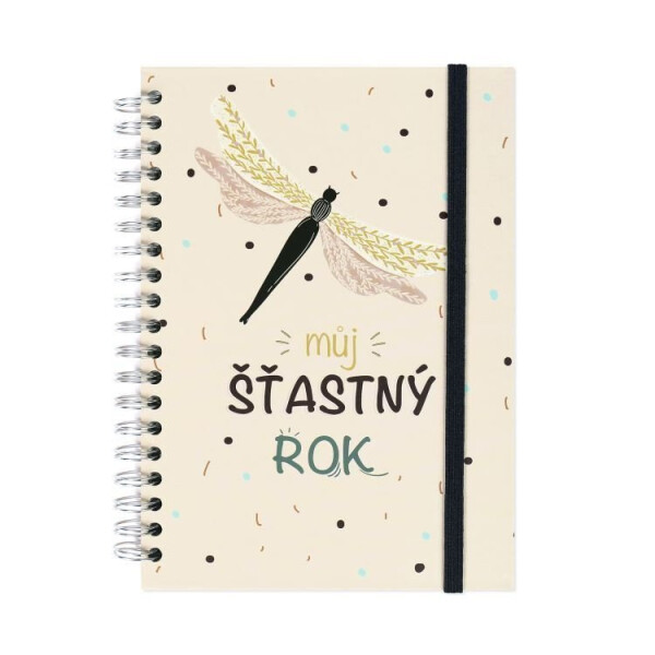 Diář 2025 kroužkový nedatovaný