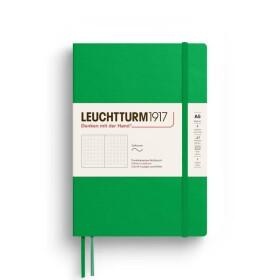 Leuchtturm1917 Zápisník Spring Leaf Softcover A5 tečkovaný